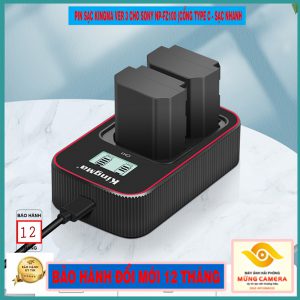 Pin sạc Kingma Ver 3 cho Sony NP-FZ100