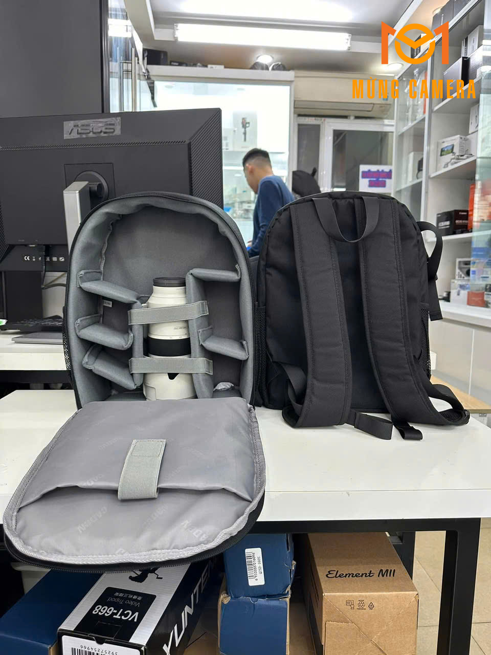 Balo máy ảnh CADEN D6 chính hãng