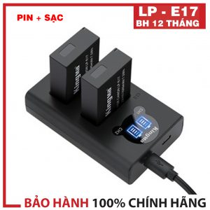 Bộ Pin Sạc Kingma LP-E17