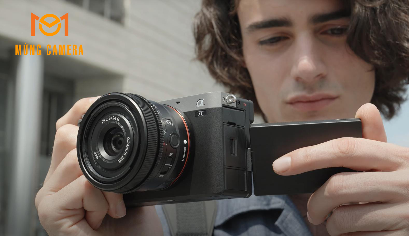 sony a7 c2 màu bạc chính hãng