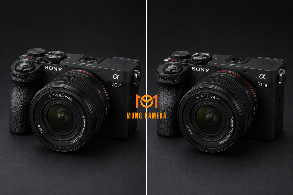 Máy ảnh Sony Alpha A7C Mark II / A7CM2 Body Đen
