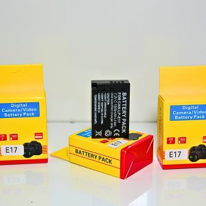 Pin LP-E17 được thiết kế để dành cho một số máy ảnh DSLR và Mirrorless. Nó tương thích với bộ sạc C-E17, có dung lượng 1040mAh. Pin được cung cấp kèm theo một số .