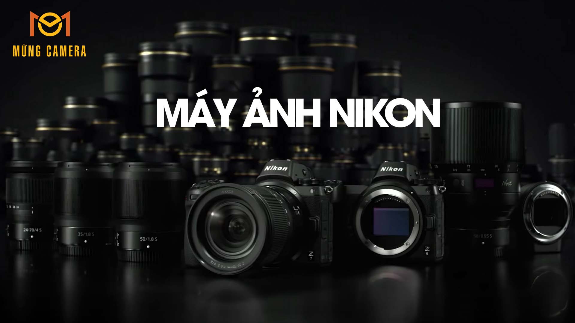 Các dòng máy ảnh mới Nikon chính hãng với khả năng xử lý hình ảnh mạnh mẽ và độ bền bỉ cao
