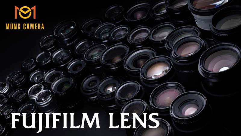 Các dòng ống kính Fujifilm XF chính hãng với thiết kế tinh tế và công nghệ quang học tiên tiến cho hệ máy ảnh không gương lật