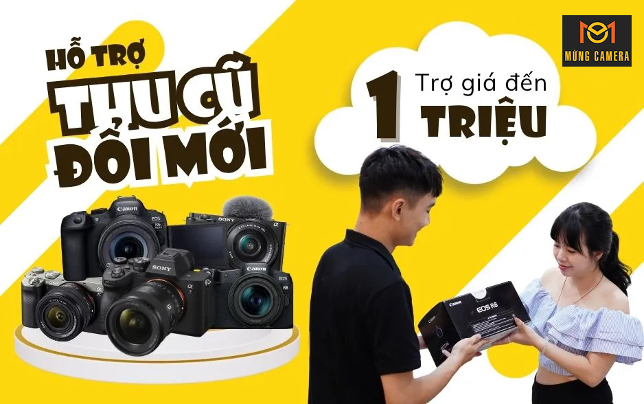 Dịch vụ thu mua máy ảnh cũ và hỗ trợ nâng cấp lên các dòng thiết bị nhiếp ảnh đời mới