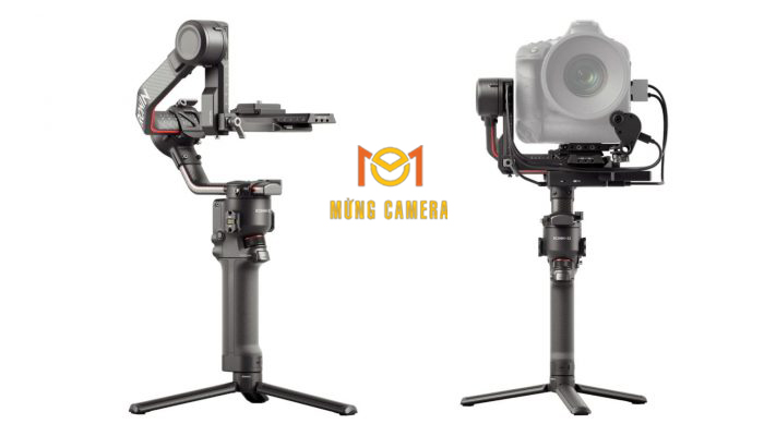 Gimbal chống rung chuyên dụng hỗ trợ quay phim mượt mà cho các loại máy ảnh và điện thoại di động
