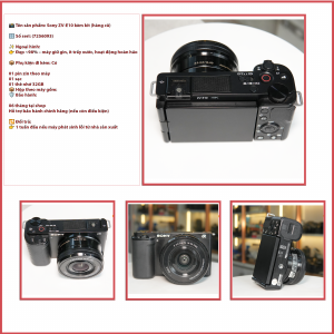 sony zv e10 cũ giá rẻ sony zv e10 quay vlog máy ảnh sony zv e10 kèm kit sony zv e10 livestream mua sony zv e10 chính hãng máy quay youtube giá tốt