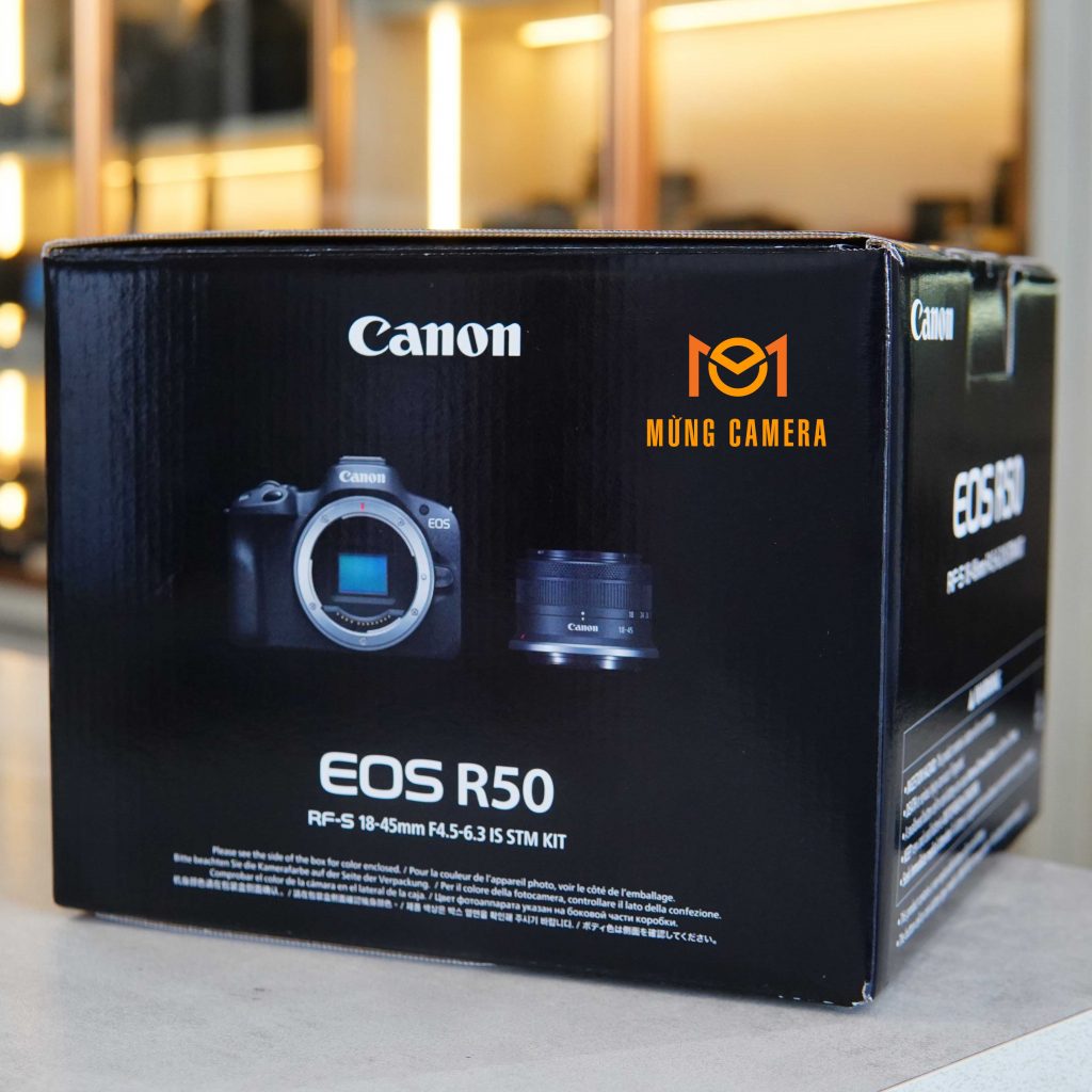 Canon R50 Chính Hãng + Kit 18-45mm Giá Tốt Quảng Ninh