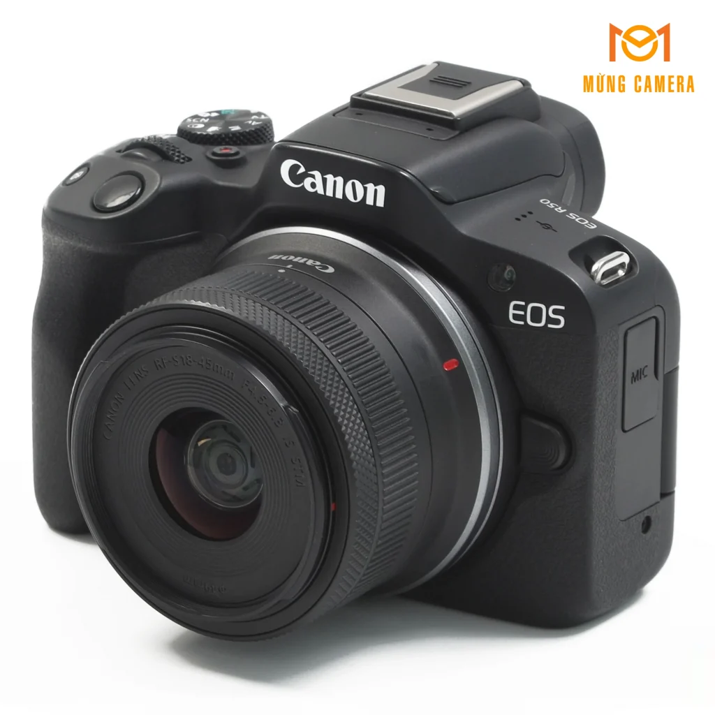 Canon R50 Chính Hãng + Kit 18-45mm Giá Tốt Quảng Ninh