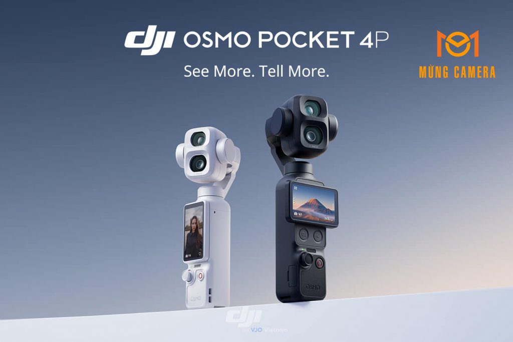 Máy Quay 4K DJI Osmo Pocket 4P Standard Combo (Black)