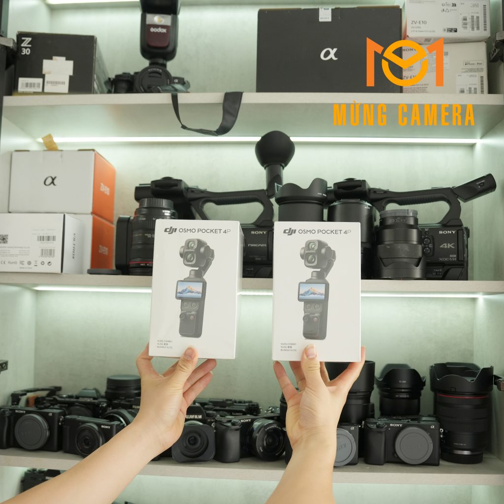 Máy Quay 4K DJI Osmo Pocket 4P Standard Combo (Black)