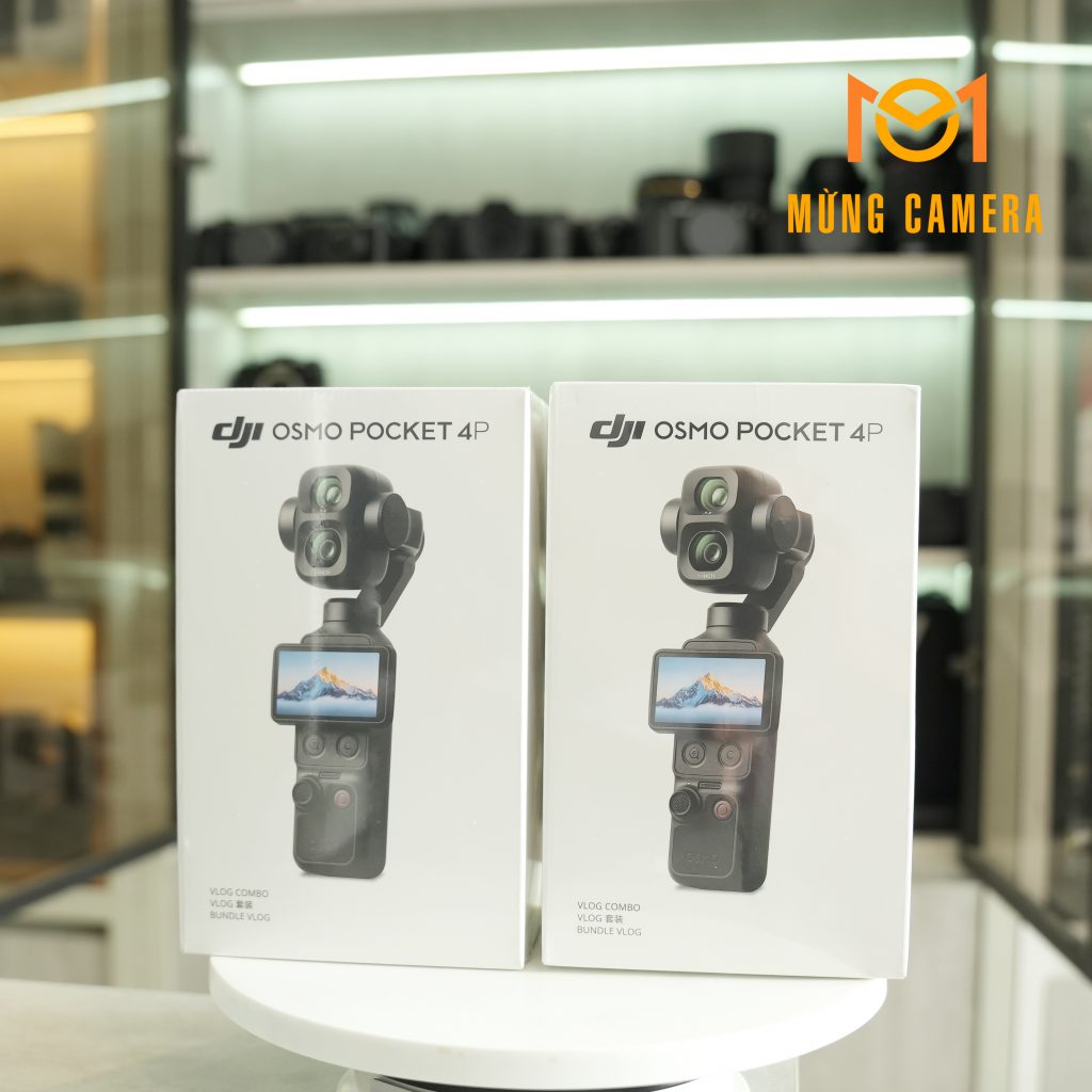 Máy Quay 4K DJI Osmo Pocket 4P Standard Combo (Black)