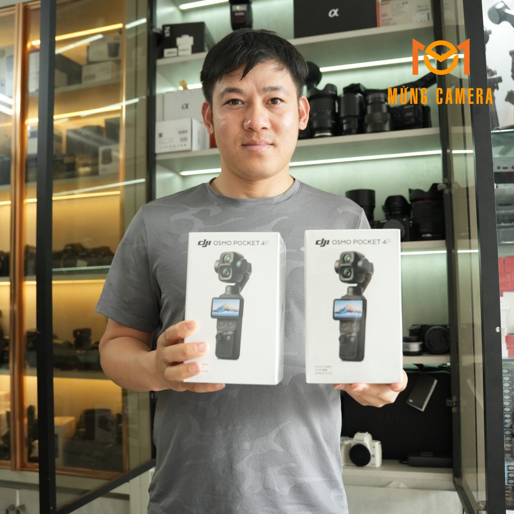 Máy Quay 4K DJI Osmo Pocket 4P Standard Combo (Black)