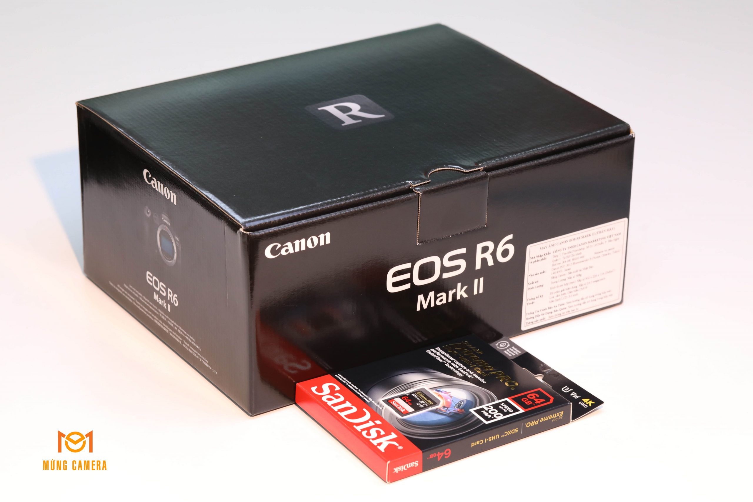 máy ảnh canon r6 mark 2 new chính hãng