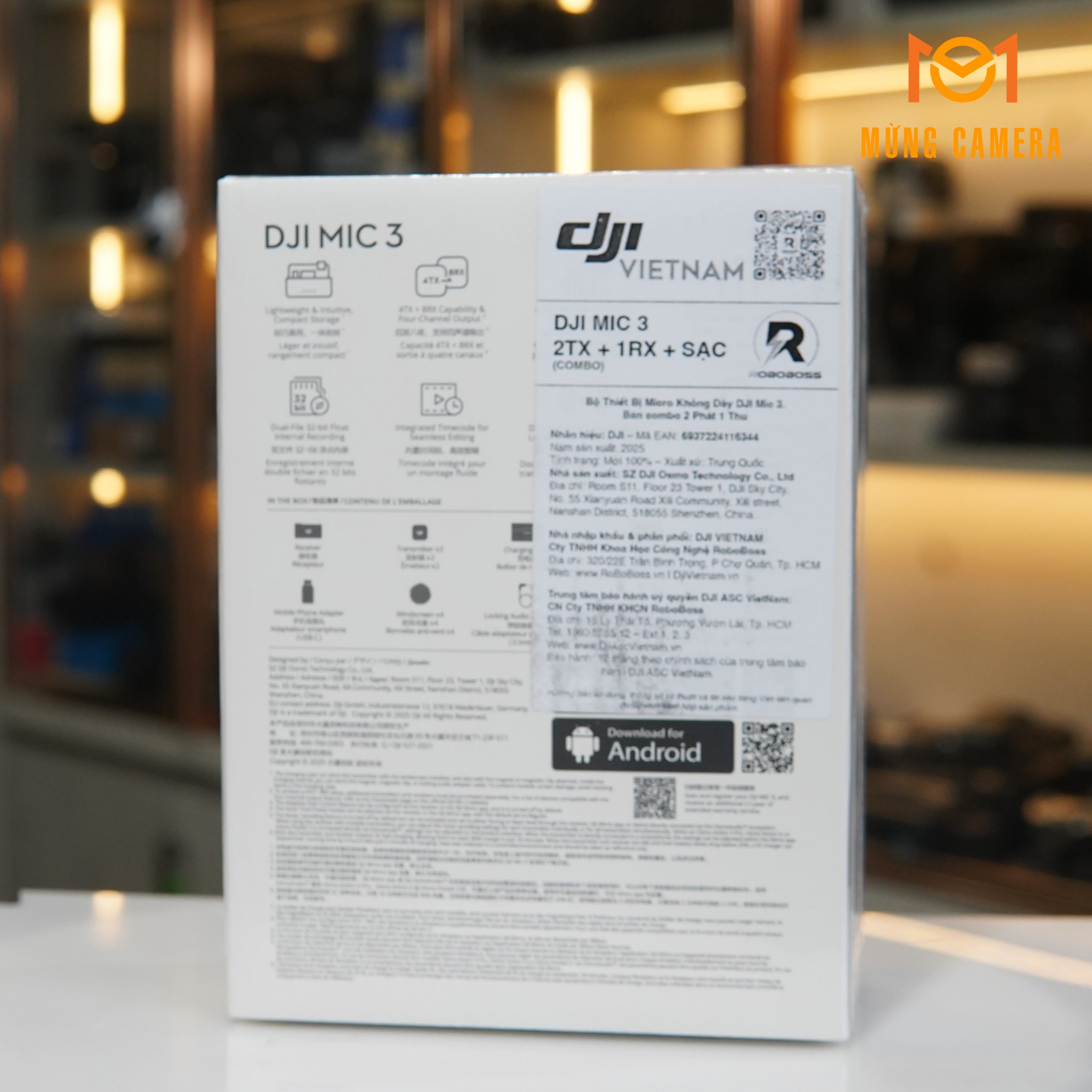 DJ MIC MINI 3 NEW CHÍNH HÃNG