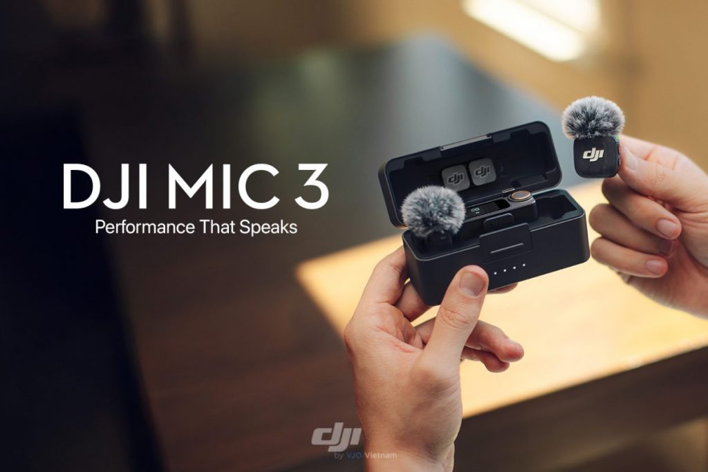 DJI Mic 3 Chính Hãng Giá Tốt Tại Mừng Camera