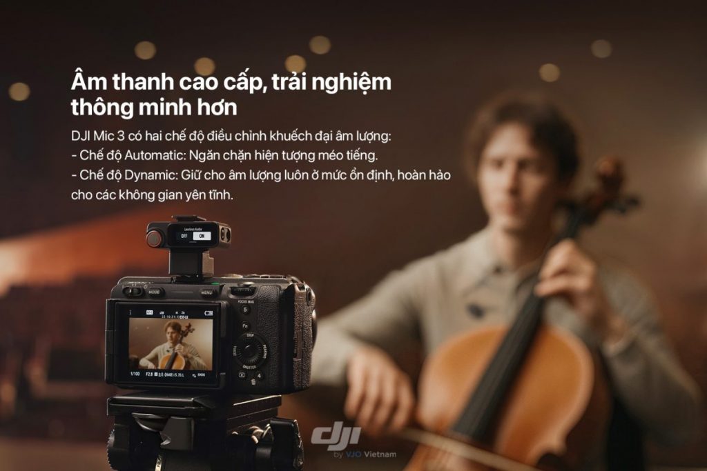DJI Mic 3 Chính Hãng Giá Tốt Tại Mừng Camera