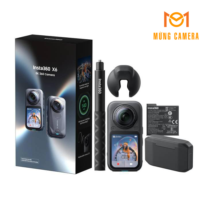 Insta360 X6 Camera 360° 8K thế hệ mới hàng tại Mừng Camera