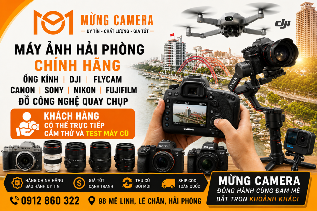 Cửa Hàng Máy Ảnh Tại Hải Phòng