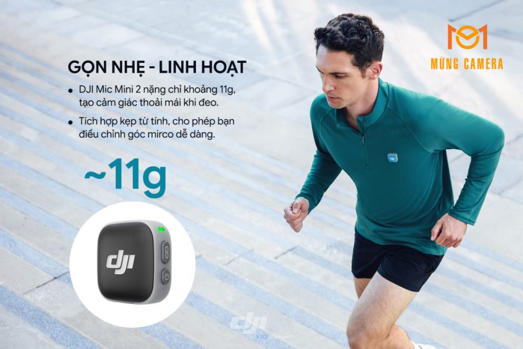 Microphone DJI Mic Mini 2 Chính Hãng Giá Tốt