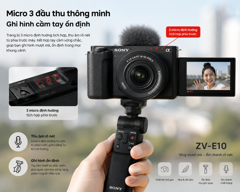 MÁY ẢNH SONY ZV E10 MARK II