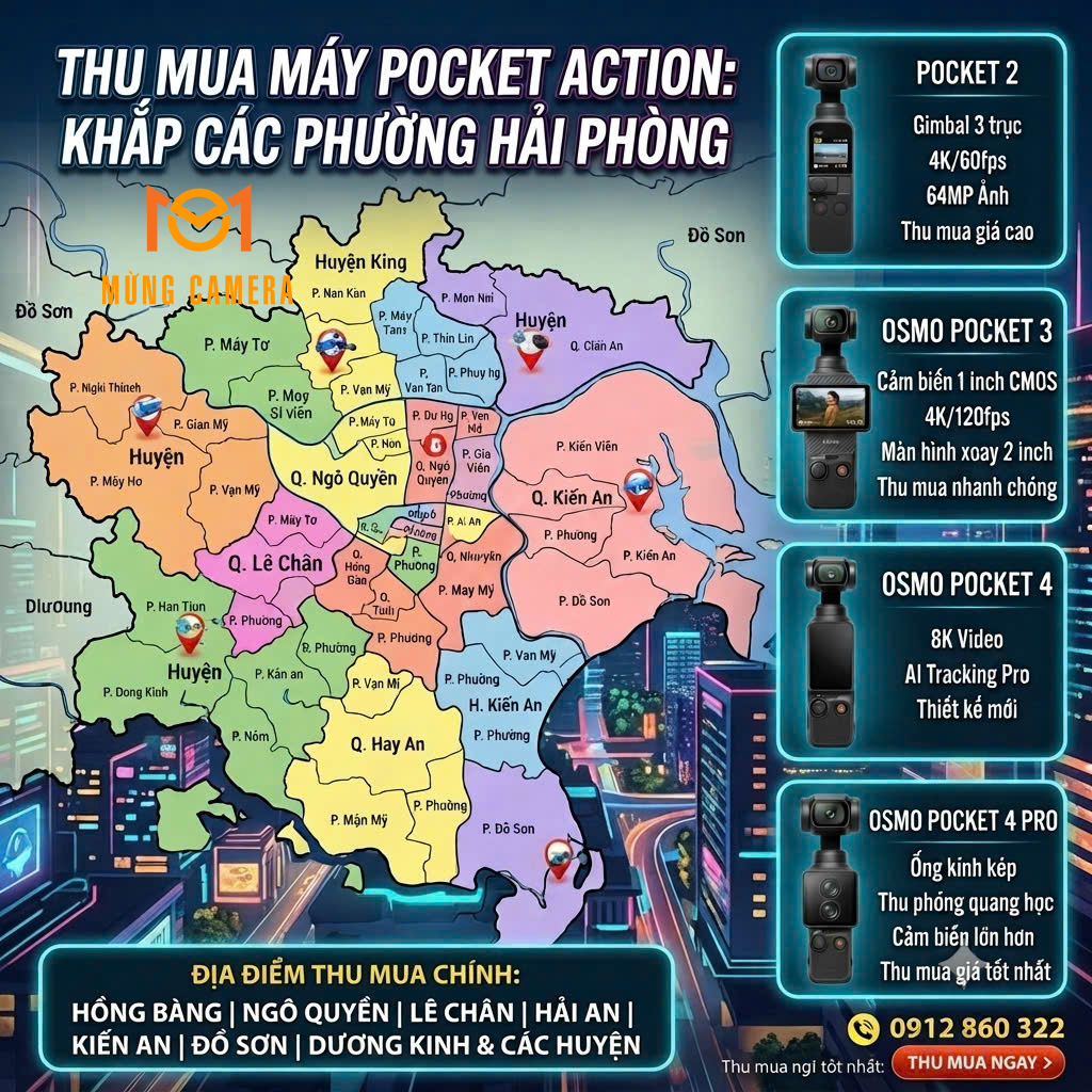 THU MUA TẤT CẢ CÁC LOẠI POCKET & ACTION TẬN NHÀ