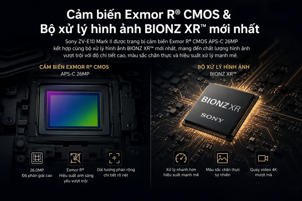 MÁY ẢNH SONY ZV E10 MARK II