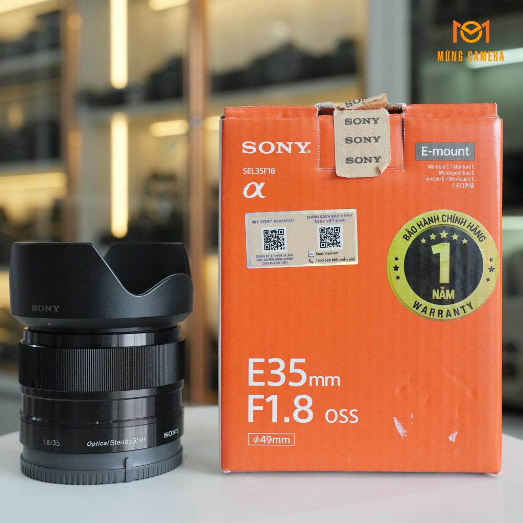 Ống Kính Sony E 35mm F1.8 OSS