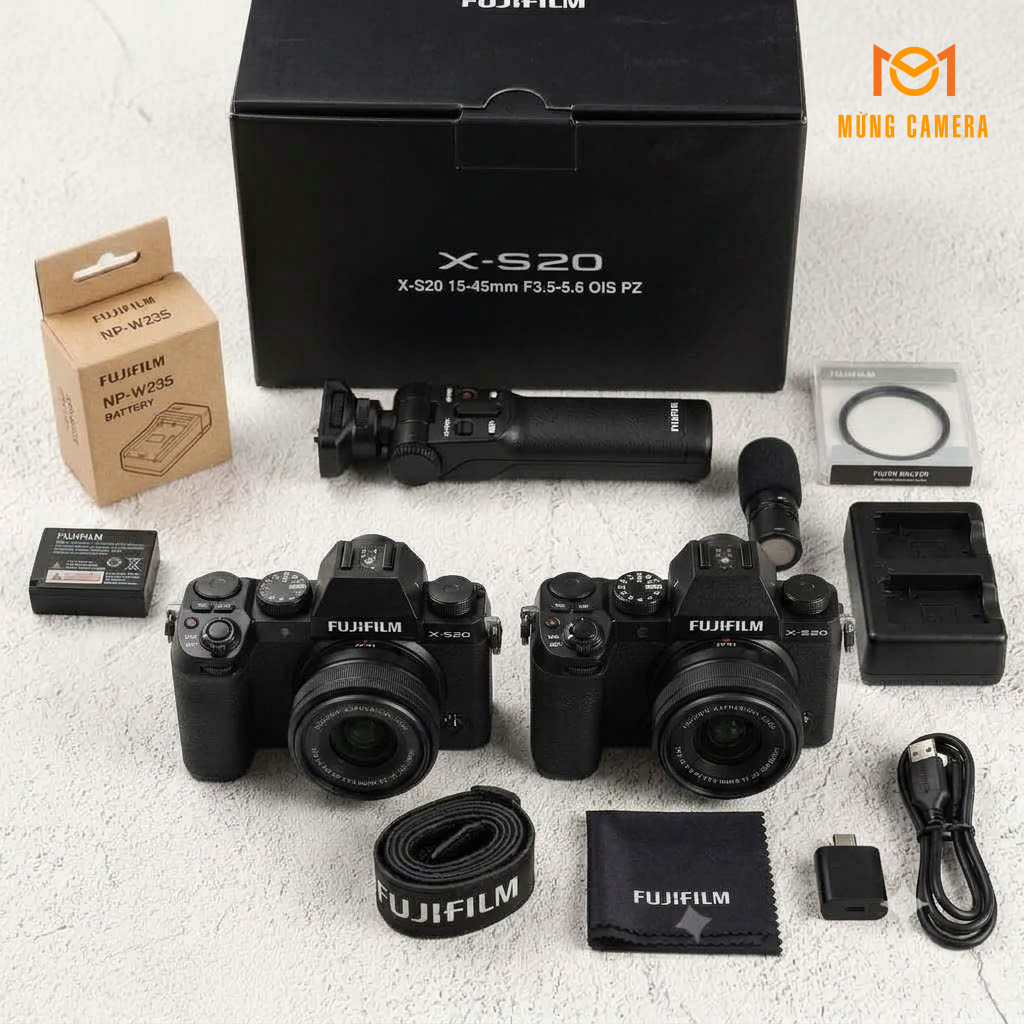 Máy Ảnh Fujifilm X-S20 Chính Hãng Giá Tốt