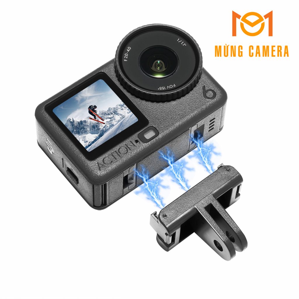 Đế Từ Tính Tháo Nhanh DJI Action 3/4/5 Chính Hãng