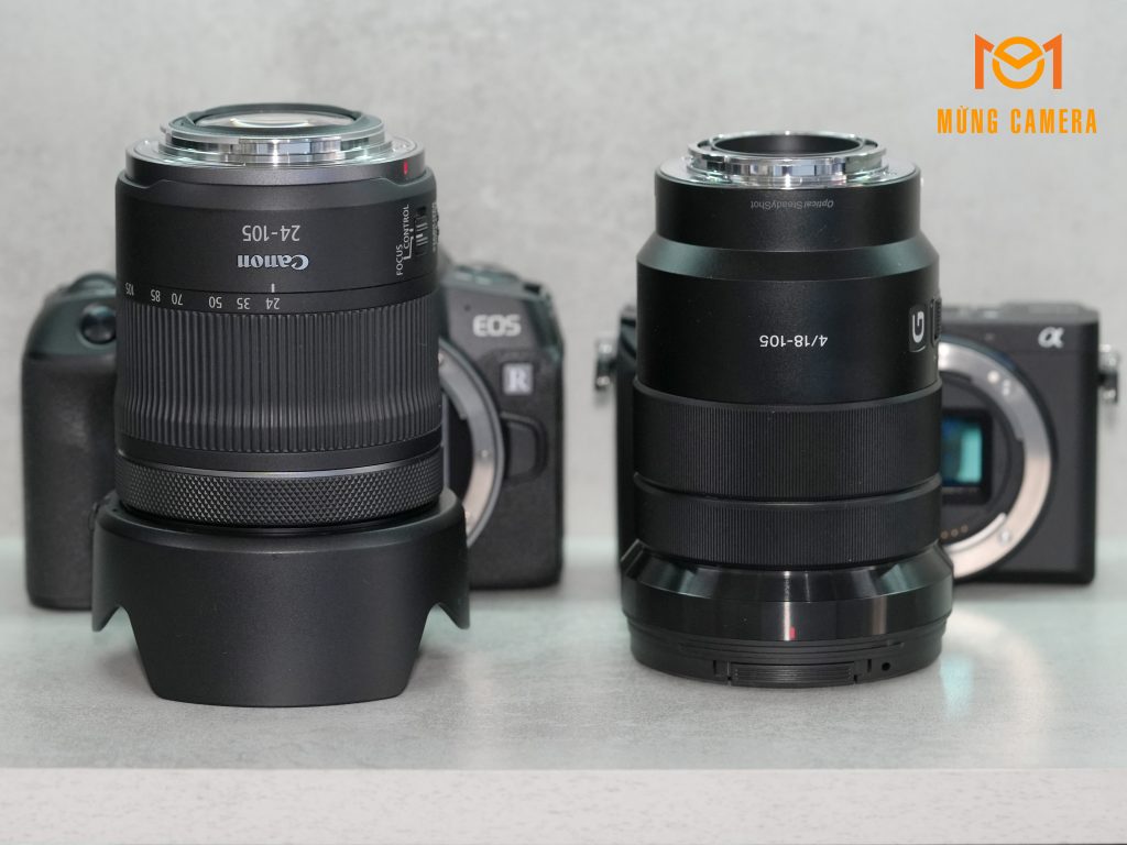 So Sánh Canon RP + RF 24-105 & Sony a6400 + Sigma 18-105