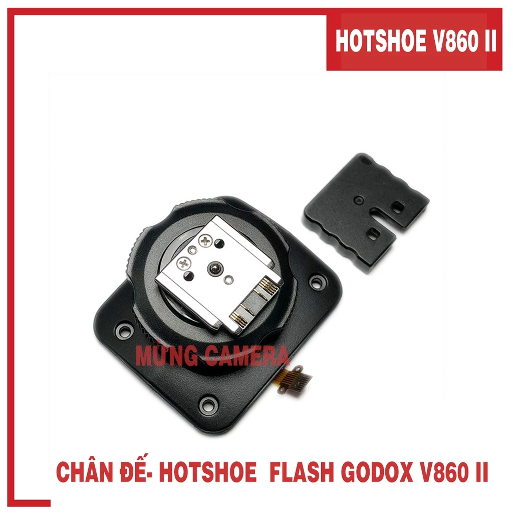Chân Đế - Hotshoe Đèn Flash Godox V860II