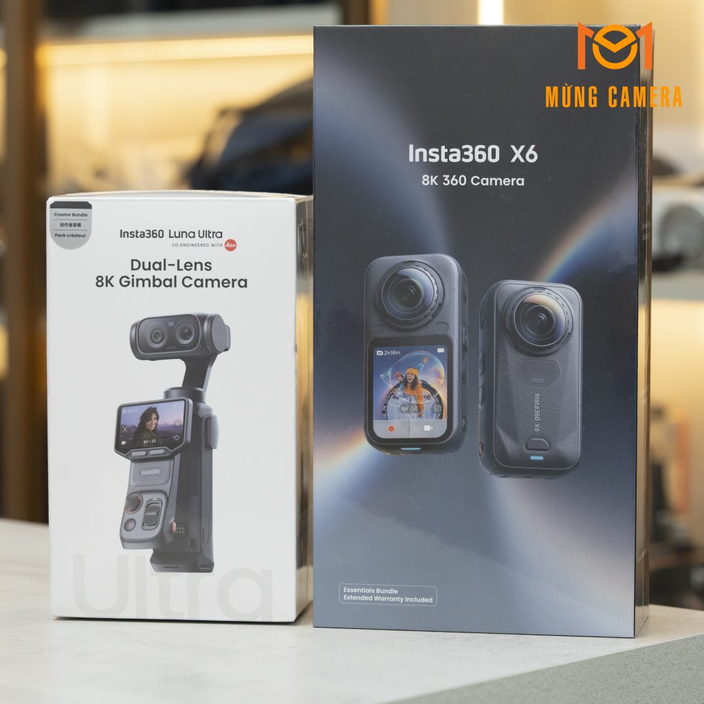 Insta360 X6 Và Insta360 Luna Ultra