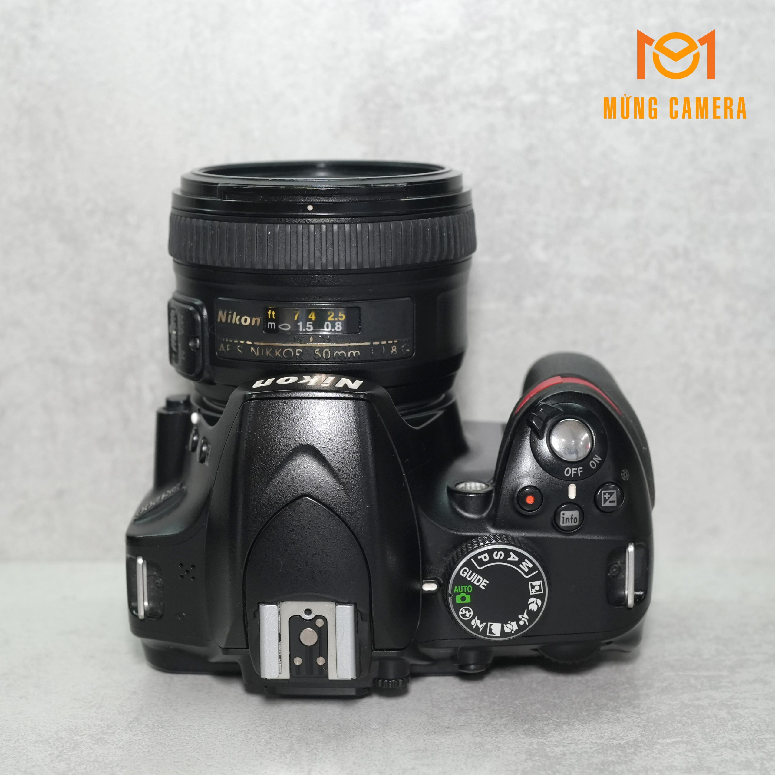 MÁY ẢNH NIKON D3200+LENS À-S NIKKOR 50MM 11.8G GIÁ TỐT