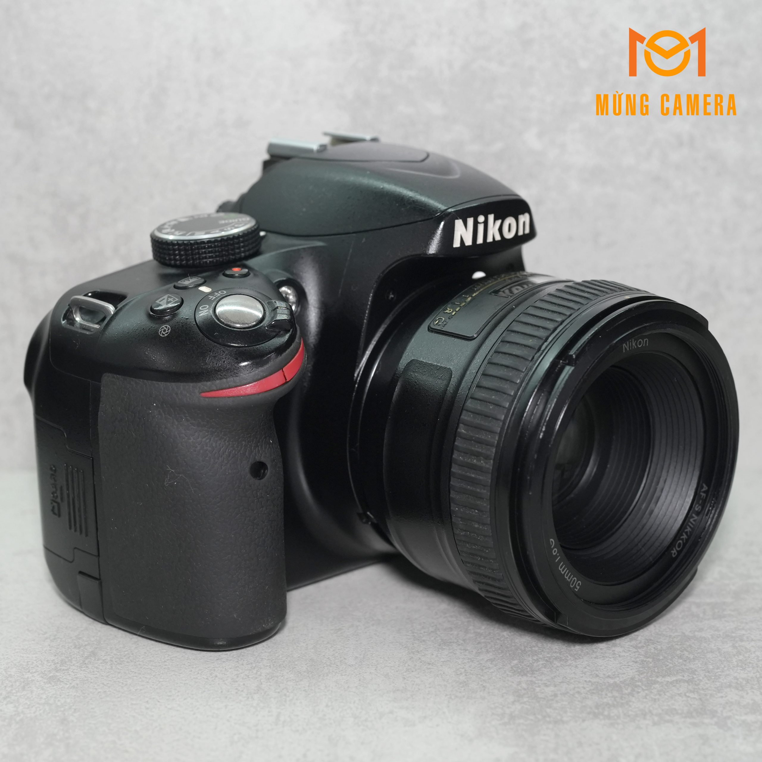 MÁY ẢNH NIKON D3200+LENS À-S NIKKOR 50MM 11.8G