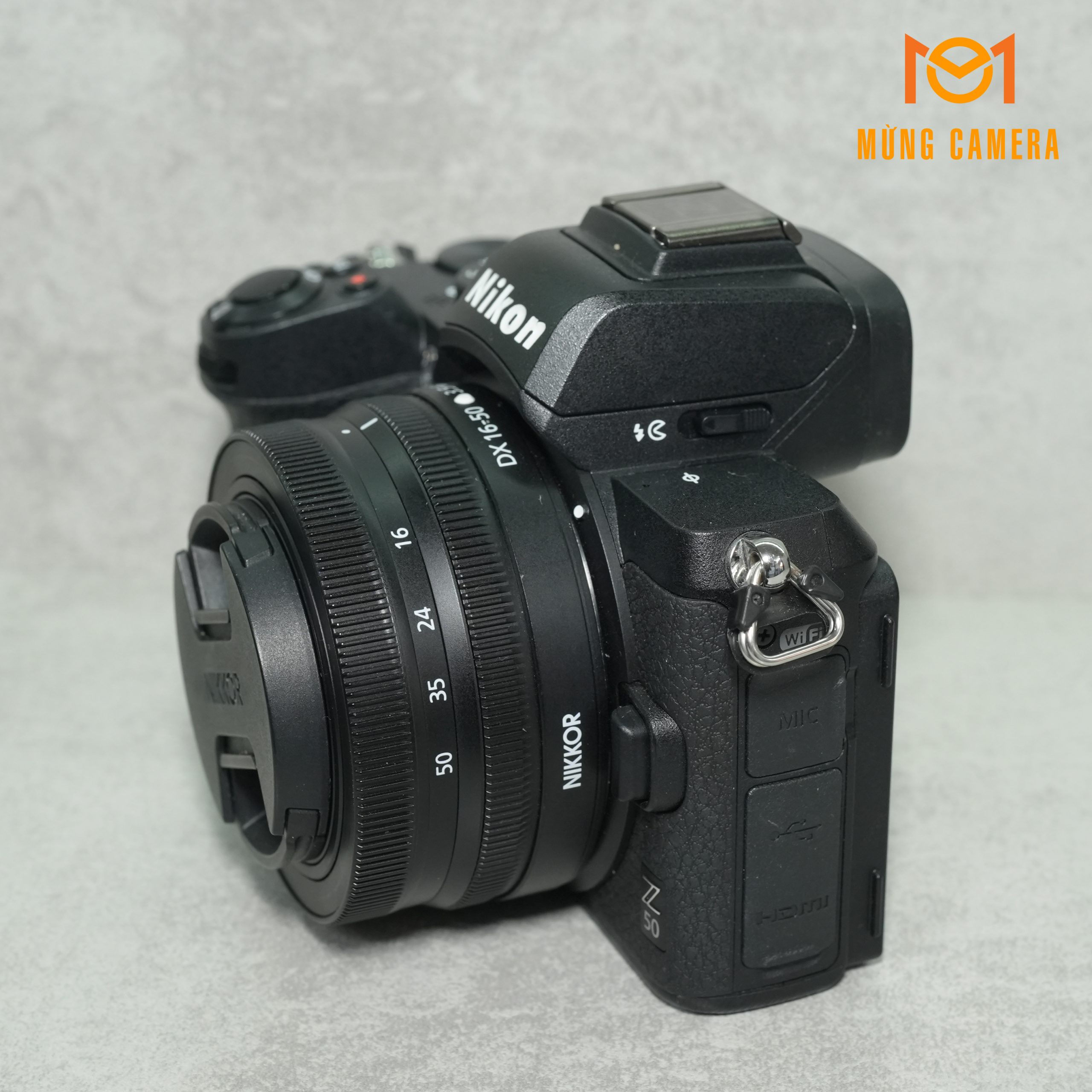Máy Ảnh Nikon Z50 + Lens NIKKOR Z DX 16-50mm cũ giá tốt